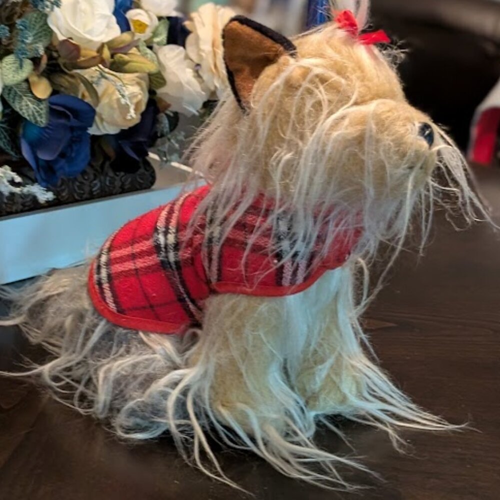 O2 VNTG PLUSH RUSS BERRY Yorkie - Picture 2 of 7